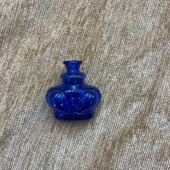 VictryLite blue cobalt, vintage glass 3” bottle - Picture 1 of 8